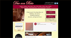 Desktop Screenshot of duoconbrio.com